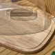Wooden & Plastic Serving Platter